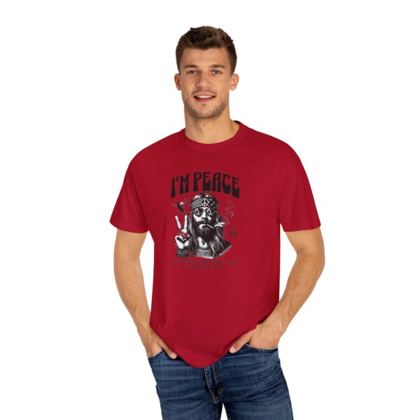 I M Peace Tess Graphic Design DTF Printing Men Tshirt  Premium Quality - Image 3