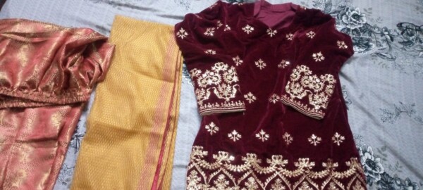 Velvet 3pcs suit - Image 4