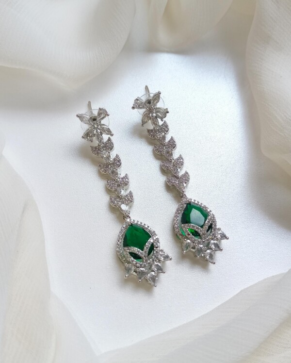 Zircon Long Earings - Image 3