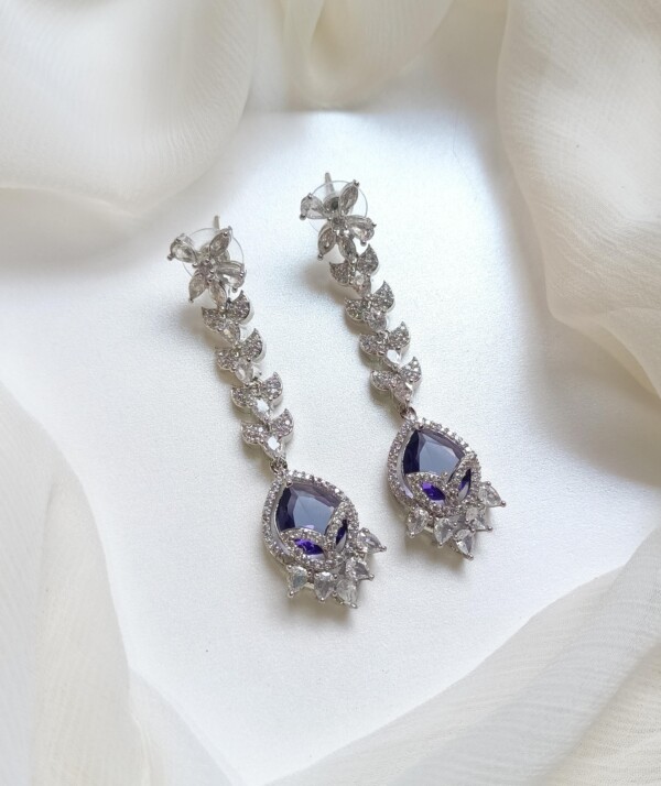 Zircon Long Earings - Image 6