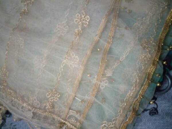 Fancy golden Frock - Image 8