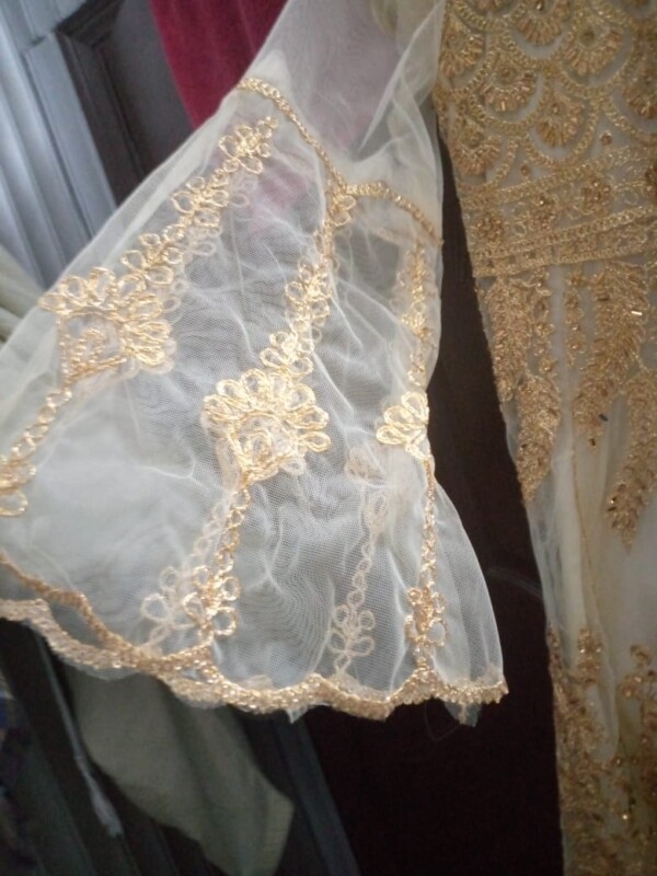 Fancy golden Frock - Image 2