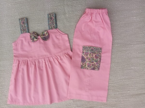 Short shirt with Pocket style trouser
