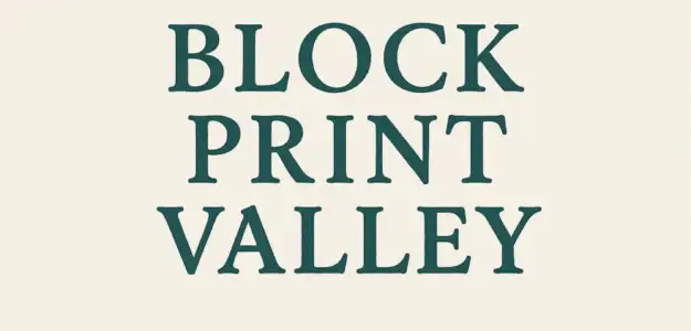 Block valley print