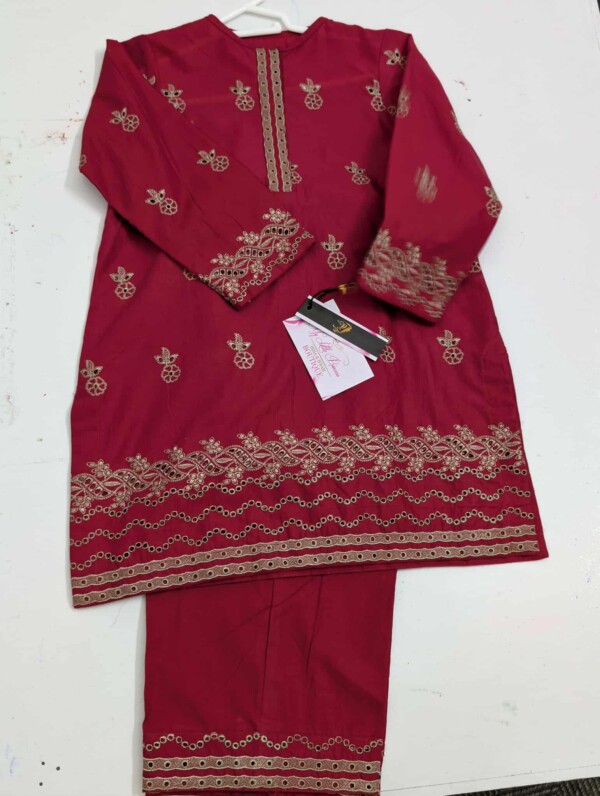Maroon dress