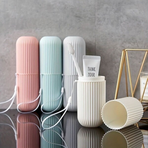 Travel Toothbrush Portable Case (Mix/Random color)