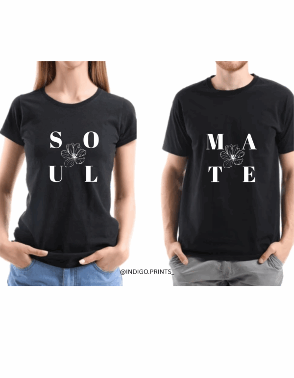 COUPLE PRINTED T-SHIRT SET