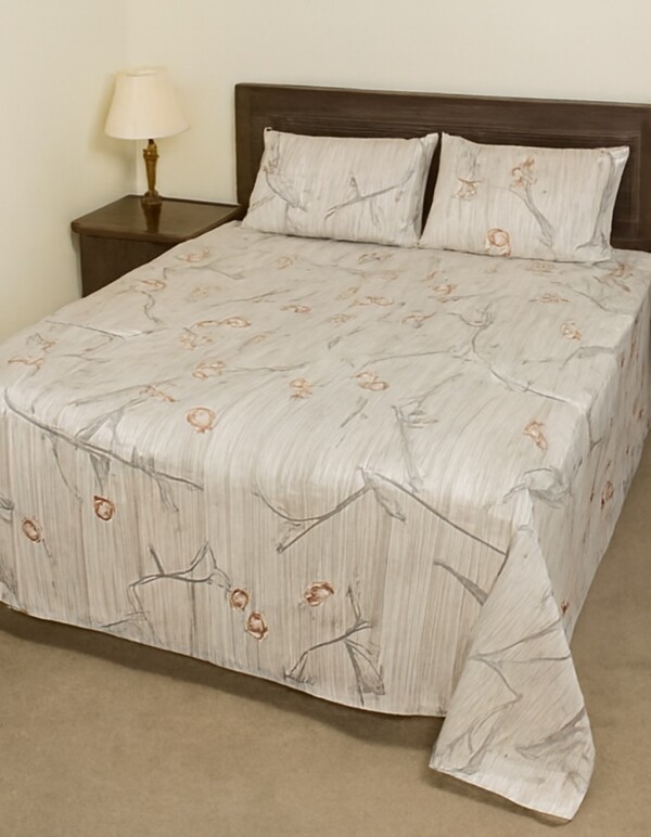 AAT Bedsheet with Two Pillow Covers