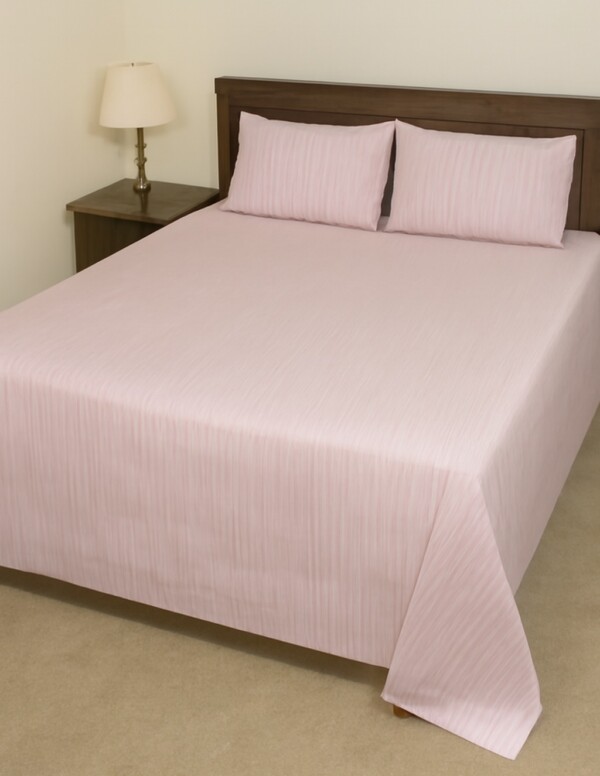 HIthread Bedsheet with Two Pillow Covers