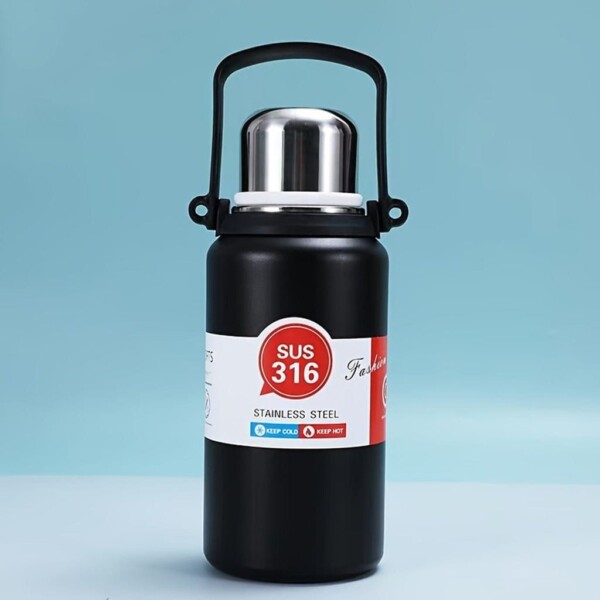 Trendy stainless steel Sports Vacuum Bottle approx 1200ml capacity