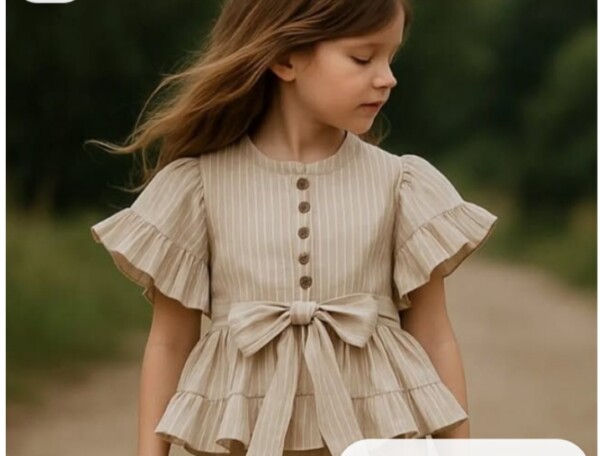 Girls cotton frocks for summer by @Stitched with style - Image 3