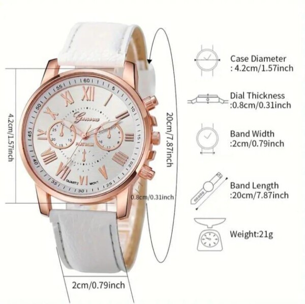 Women's Movement: Quartz, Water Resistant Watch - Image 3