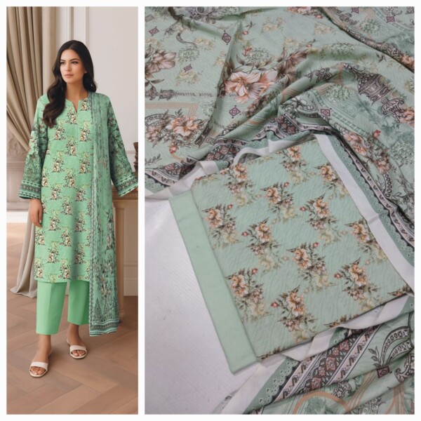 Winter | 3pc Linen Bana Dora Mother Collection Vol 25'*