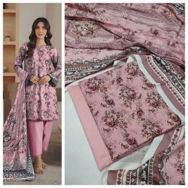 Winter | 3pc Linen Bana Dora Mother Collection Vol 25'* - Image 6