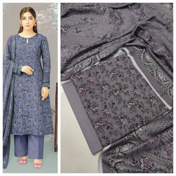 Winter | 3pc Linen Bana Dora Mother Collection Vol 25'* - Image 4