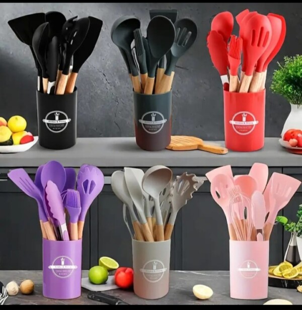 12 Pieces Kitchen Utensils Set