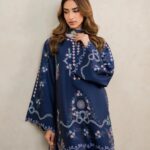 Midnight Navy Ribbon-Work Suit gallery image thumbnail #1