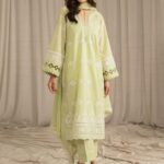 Pistachio Green Embroidered Kurta Set gallery image thumbnail #1
