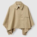 Sand Beige Trench Cape gallery image thumbnail #1