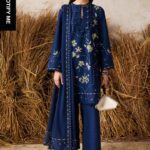 Suffuse Midnight Blue Embroidered Suit gallery image thumbnail #1