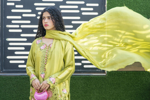 Noor -e - Eid cutwork Suit | Short Shirt 3 PCS Outfit